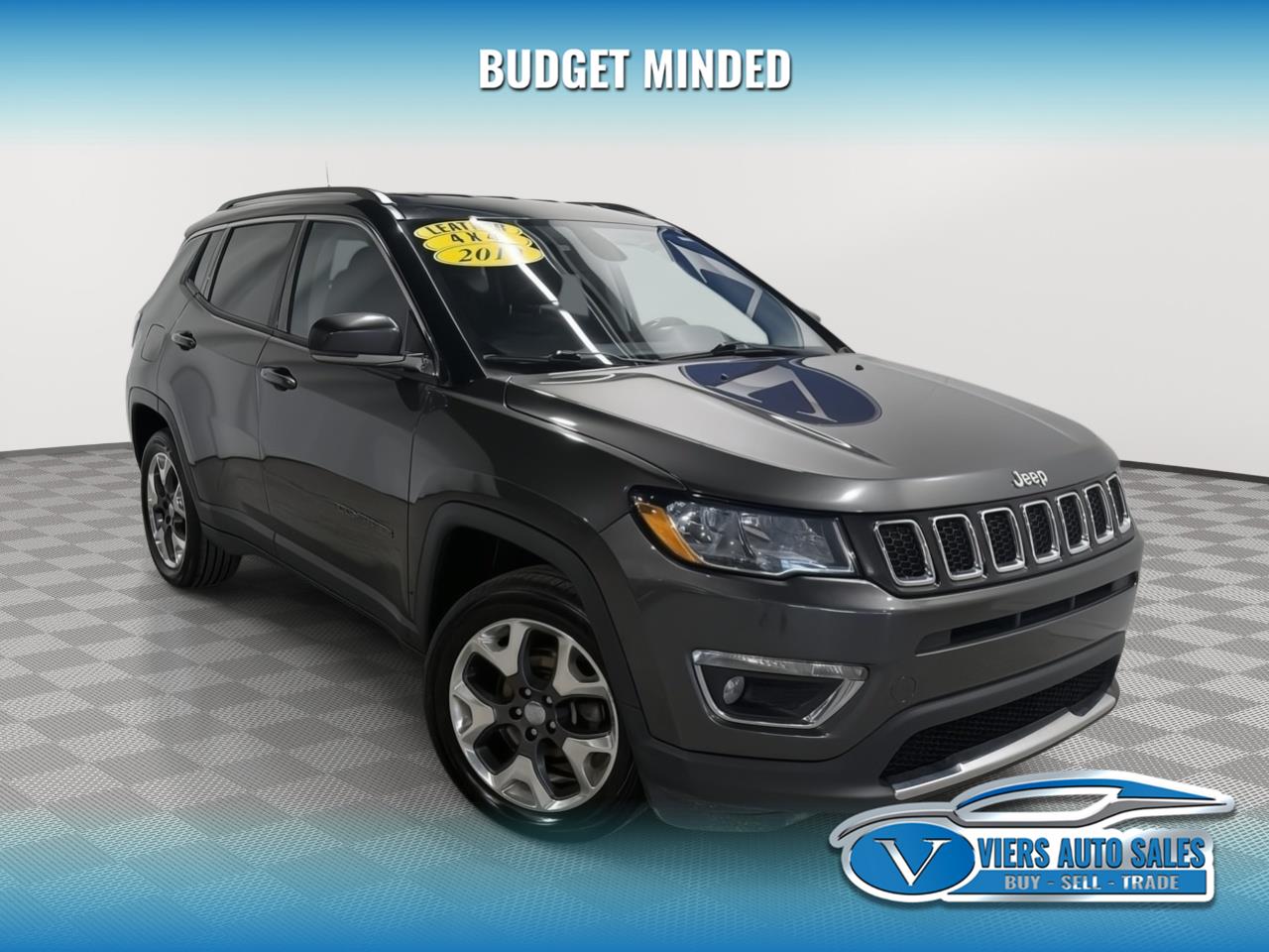 Gray (Granite Crystal Metallic Clearcoat) 2019 Jeep Compass SUV / Crossover Four-Wheel Drive Automatic