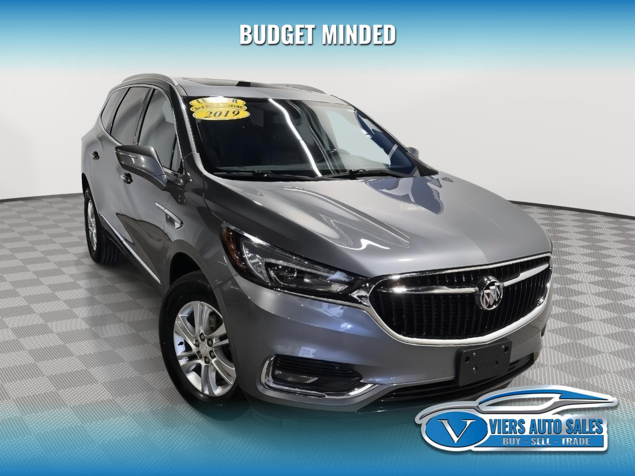 Gray (Satin Steel Metallic) 2019 Buick Enclave SUV / Crossover Front-Wheel Drive Automatic