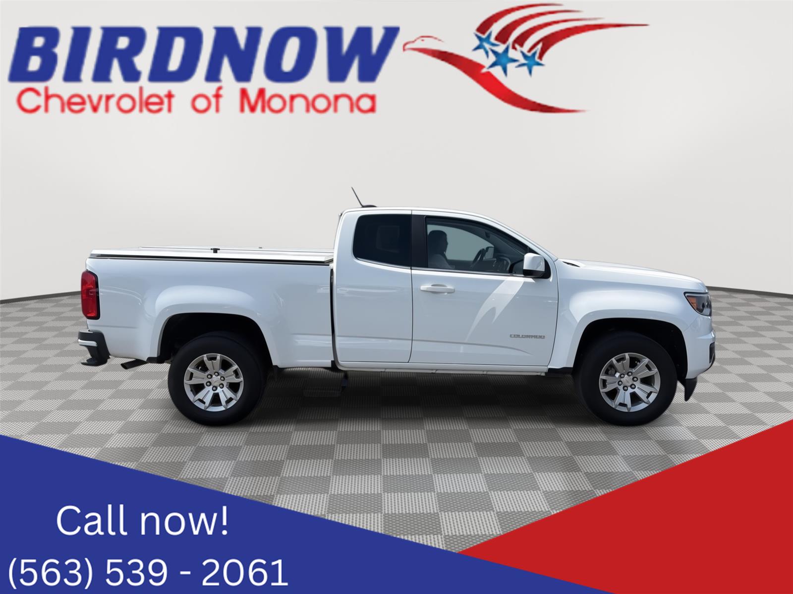 Summit White 2020 Chevrolet Colorado LT Extended Cab RWD Pickup Truck 4X2 6-Speed Automatic