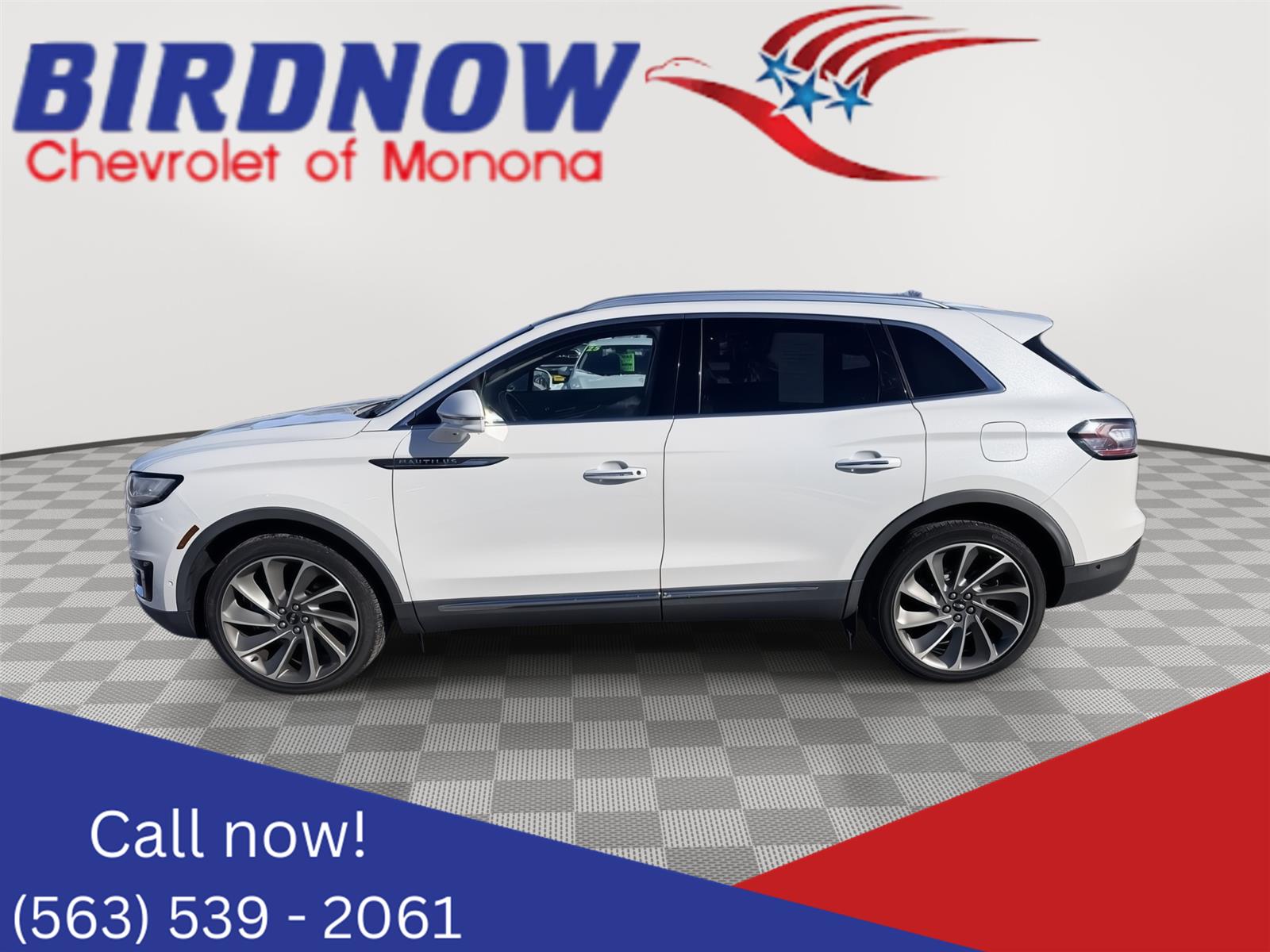 Pristine White 2020 Lincoln Nautilus Reserve AWD SUV / Crossover All-Wheel Drive 8-Speed Automatic