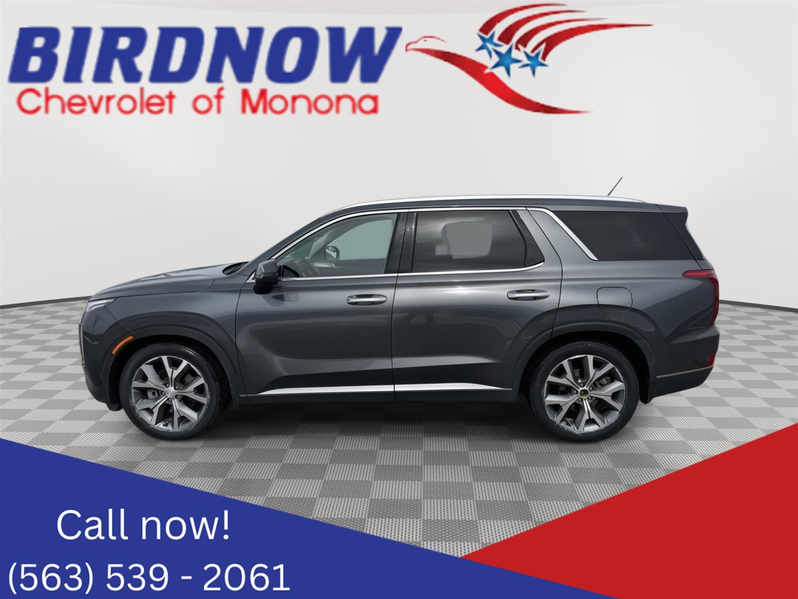 Gray (Steel Graphite) 2021 Hyundai Palisade SUV / Crossover All-Wheel Drive Automatic