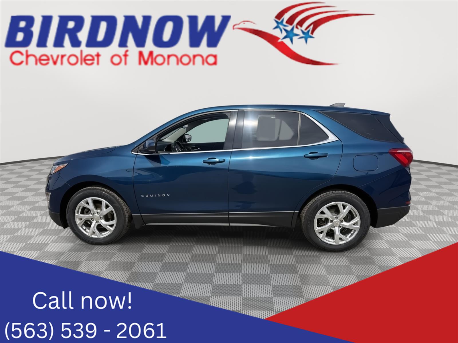 Pacific Blue Metallic 2020 Chevrolet Equinox 1.5T LT FWD SUV / Crossover Front-Wheel Drive 6-Speed Automatic Overdrive