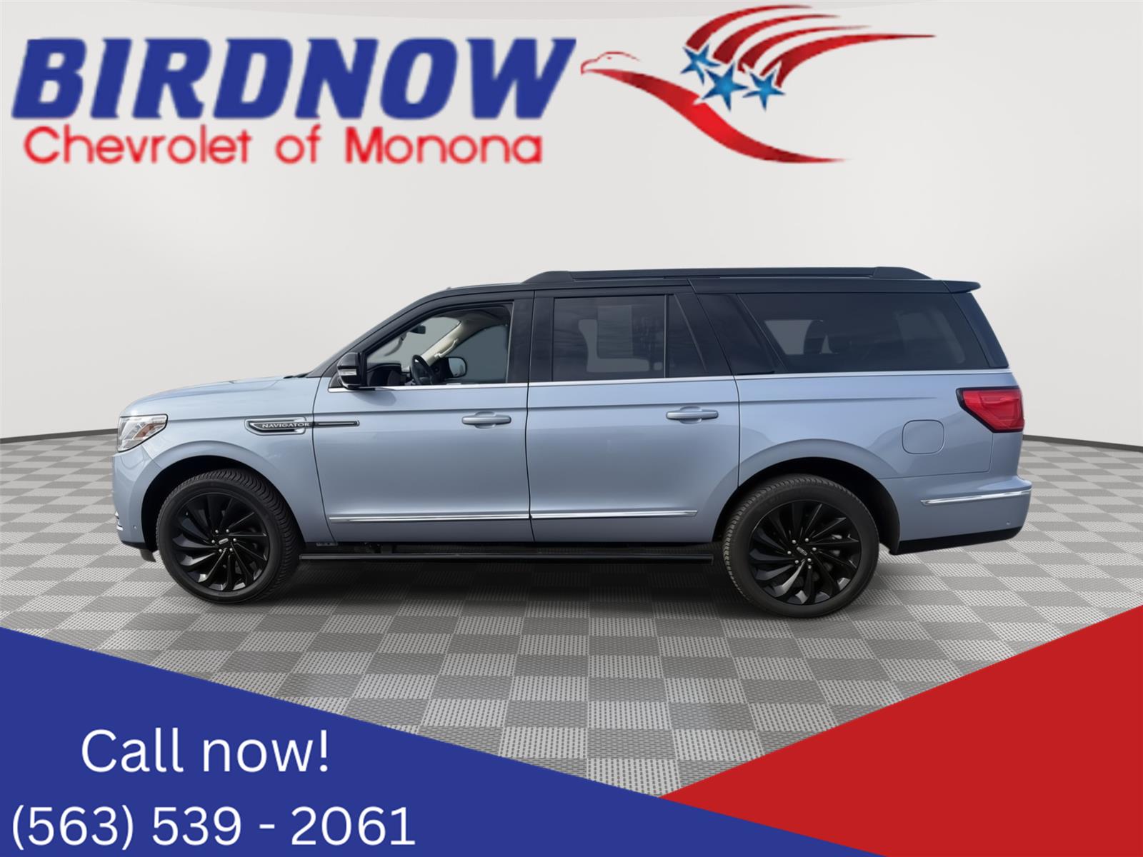 Chroma Crystal Blue 2021 Lincoln Navigator L Black Label 4WD SUV / Crossover Four-Wheel Drive Automatic
