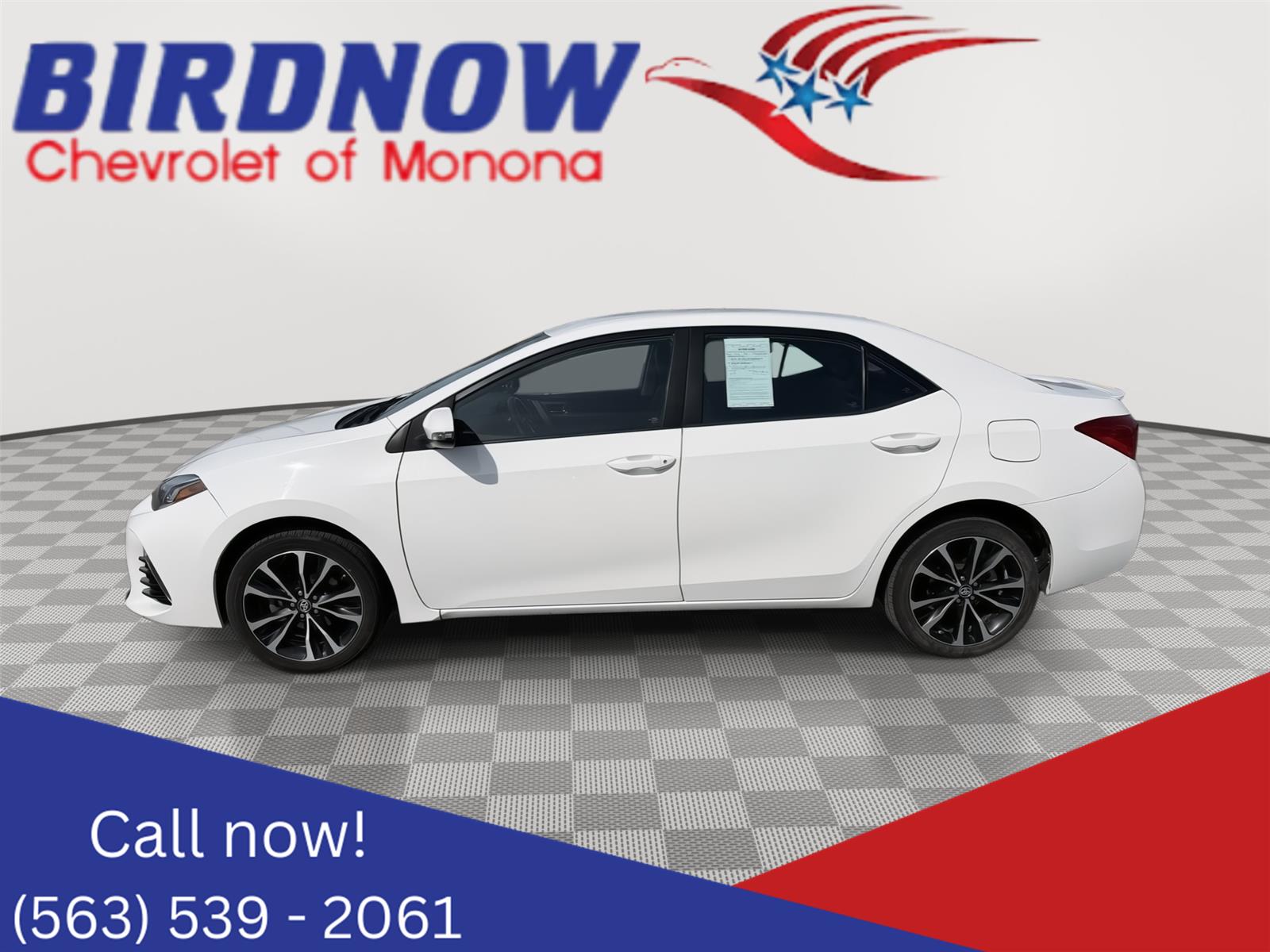 Super White 2018 Toyota Corolla SE Sedan Front-Wheel Drive Automatic