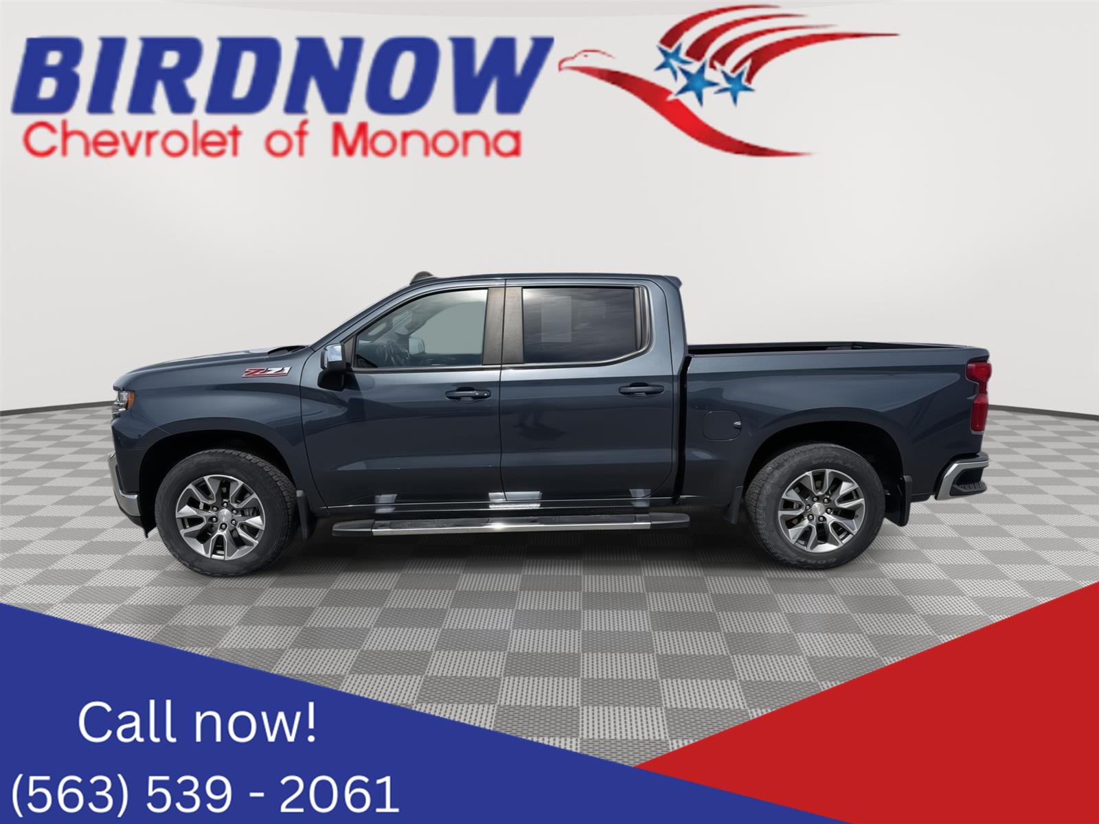 Shadow Gray Metallic 2022 Chevrolet Silverado 1500 LT Crew Cab 4WD Pickup Truck Four-Wheel Drive 8-Speed Automatic