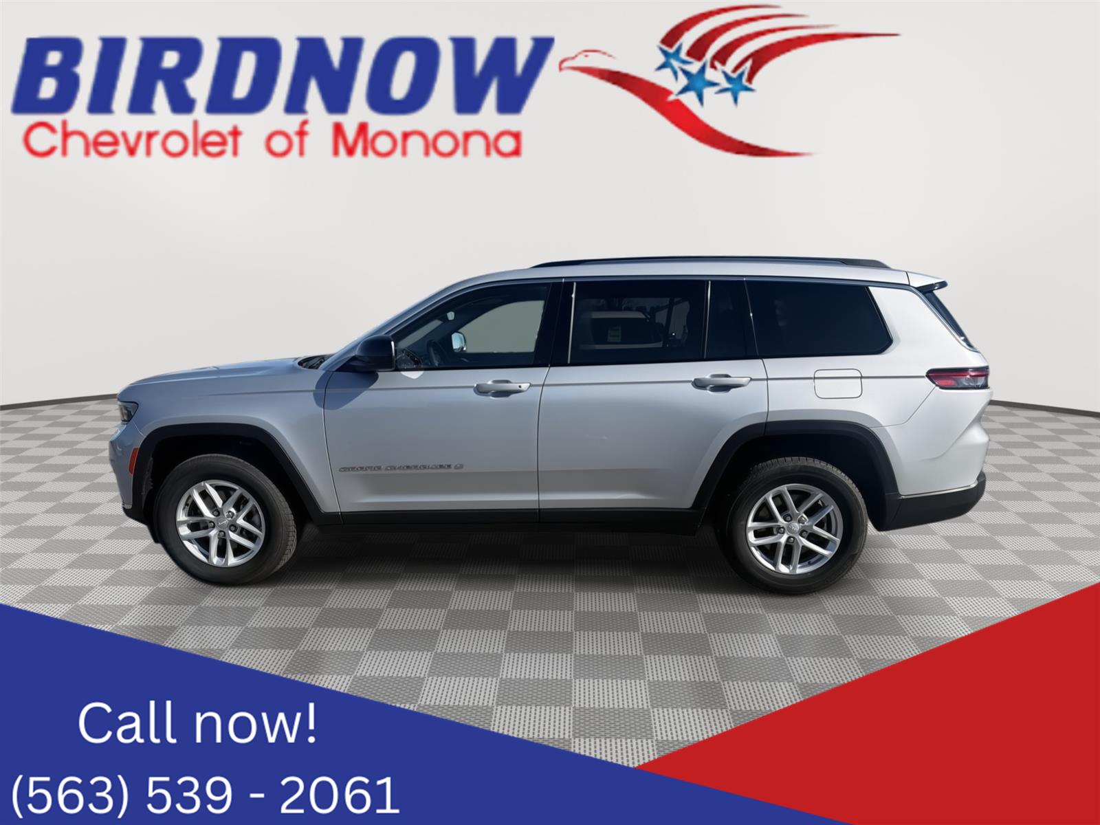 Silver Zynith 2023 Jeep Grand Cherokee L Laredo 4WD SUV / Crossover Four-Wheel Drive 8-Speed Automatic