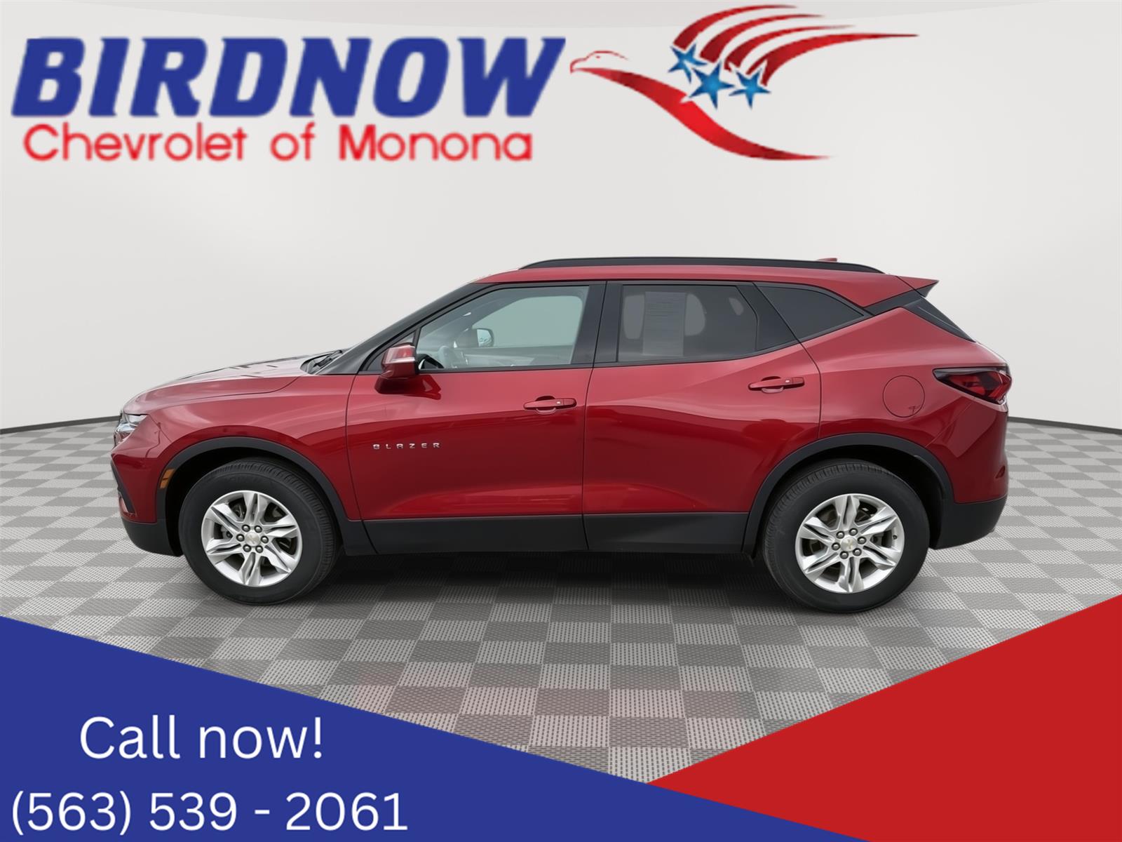 Cherry Red Tintcoat 2021 Chevrolet Blazer 2LT AWD SUV / Crossover All-Wheel Drive 9-Speed Automatic