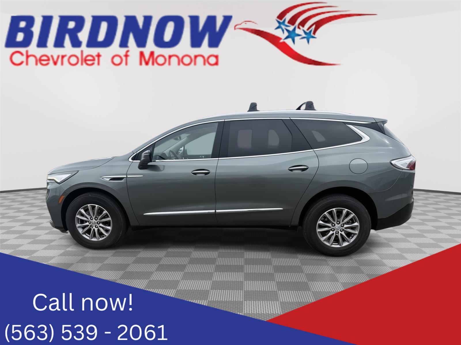 Sage Metallic 2023 Buick Enclave Essence AWD SUV / Crossover Four-Wheel Drive 9-Speed Automatic