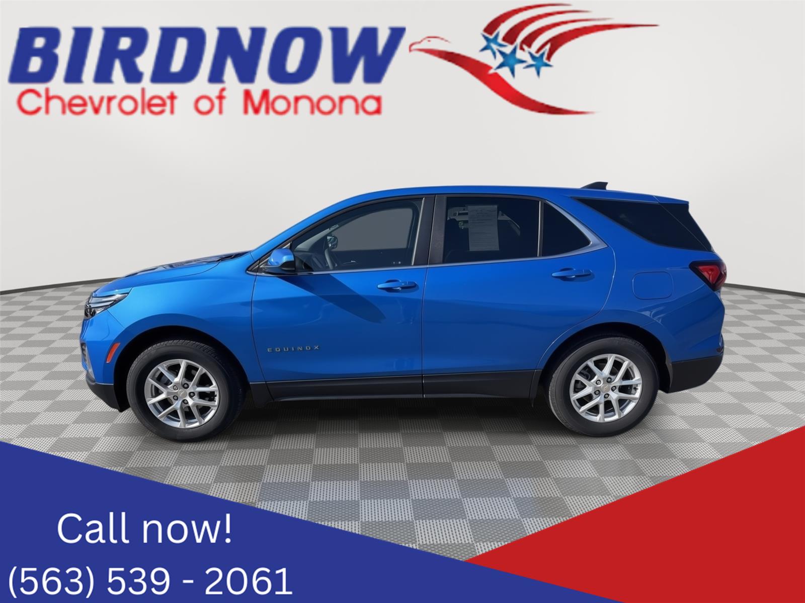 Riptide Blue Metallic 2024 Chevrolet Equinox SUV / Crossover Four-Wheel Drive 6-Speed Automatic Overdrive