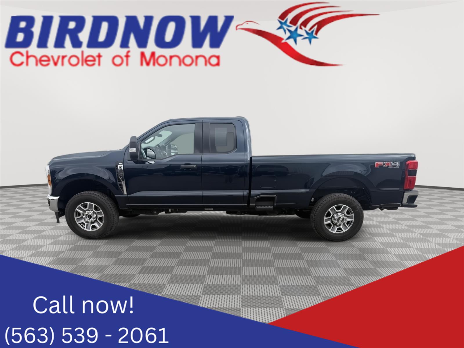 Antimatter Blue Metallic 2025 Ford F-350 Super Duty XLT SuperCab LB 4WD Pickup Truck Four-Wheel Drive Automatic