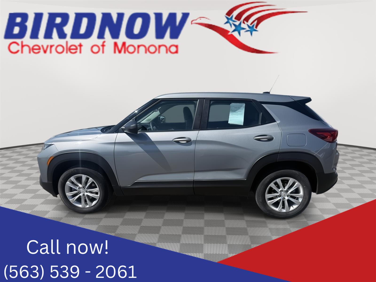 Sterling Gray Metallic 2023 Chevrolet Trailblazer LS AWD SUV / Crossover Four-Wheel Drive 9-Speed Automatic