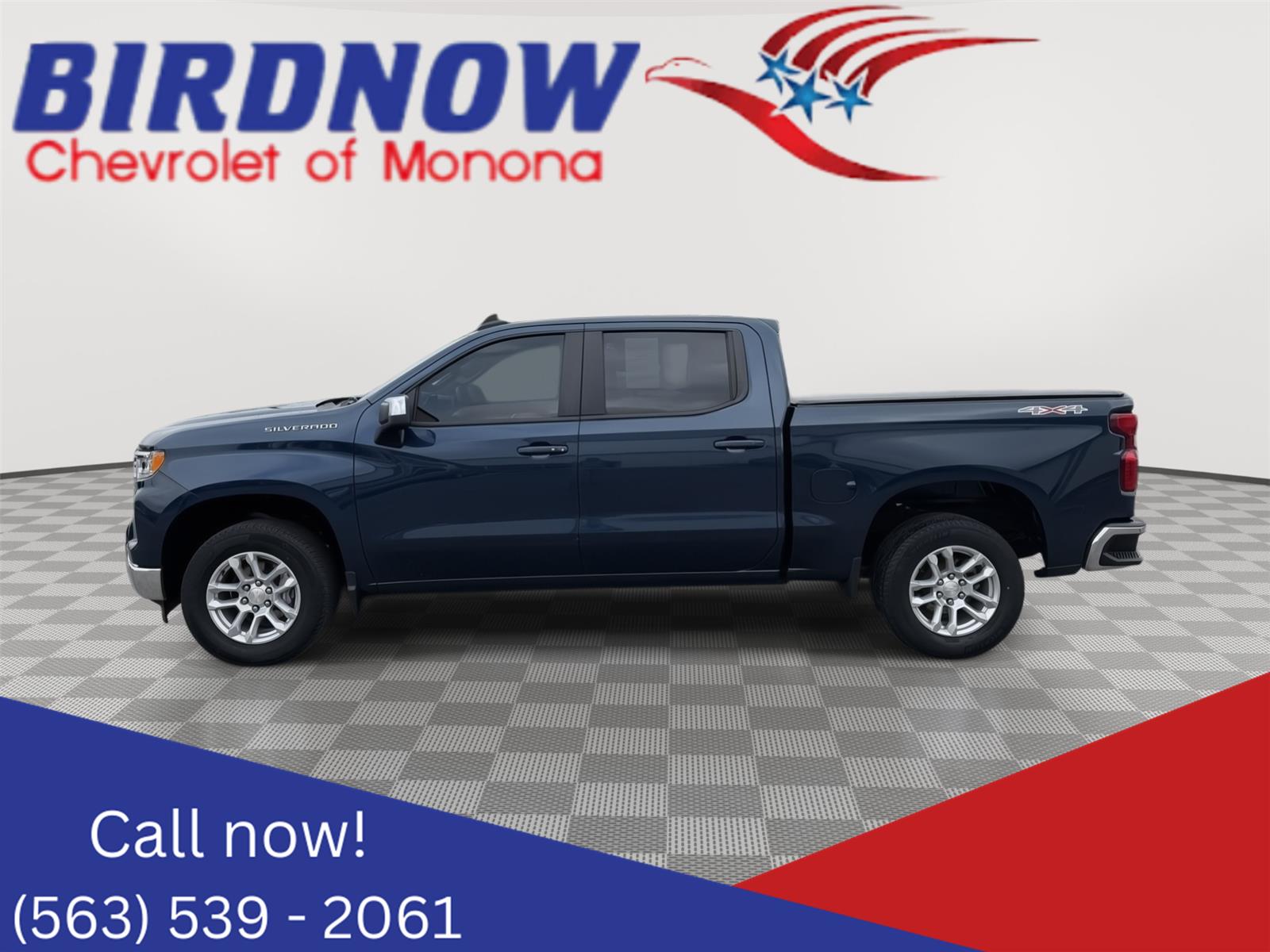Northsky Blue Metallic 2022 Chevrolet Silverado 1500 Pickup Truck Four-Wheel Drive 8-Speed Automatic