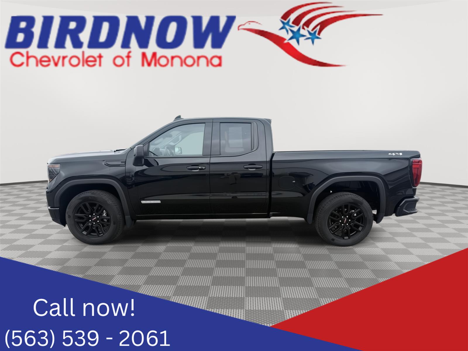Onyx Black 2024 GMC Sierra 1500 Pickup Truck Four-Wheel Drive 8-Speed Automatic