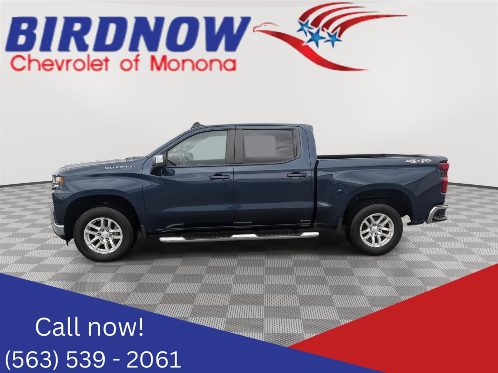 Northsky Blue Metallic 2022 Chevrolet Silverado 1500 Pickup Truck Four-Wheel Drive 8-Speed Automatic