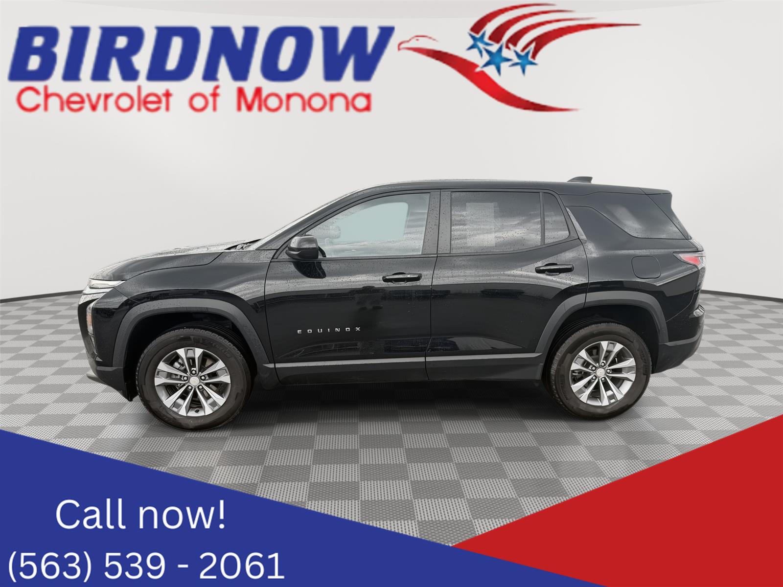 Mosaic Black Metallic 2025 Chevrolet Equinox SUV / Crossover Four-Wheel Drive 8-Speed Automatic