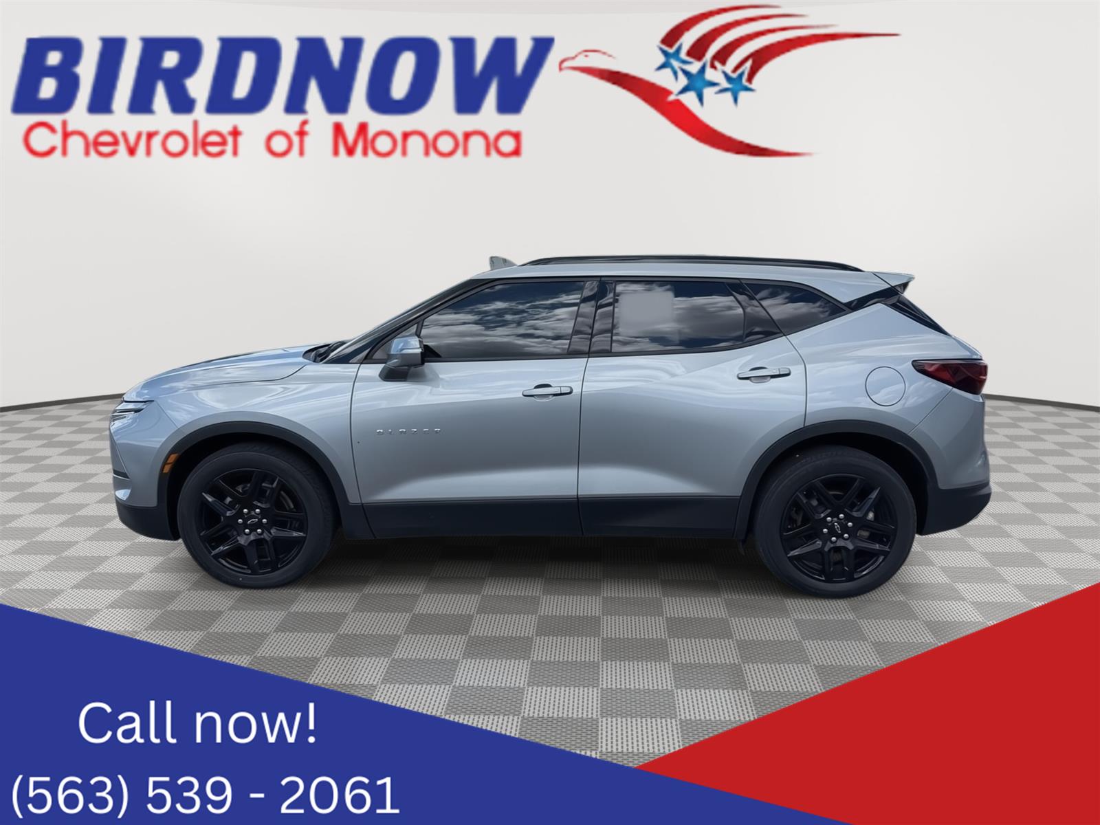 Sterling Gray Metallic 2023 Chevrolet Blazer SUV / Crossover All-Wheel Drive 9-Speed Automatic