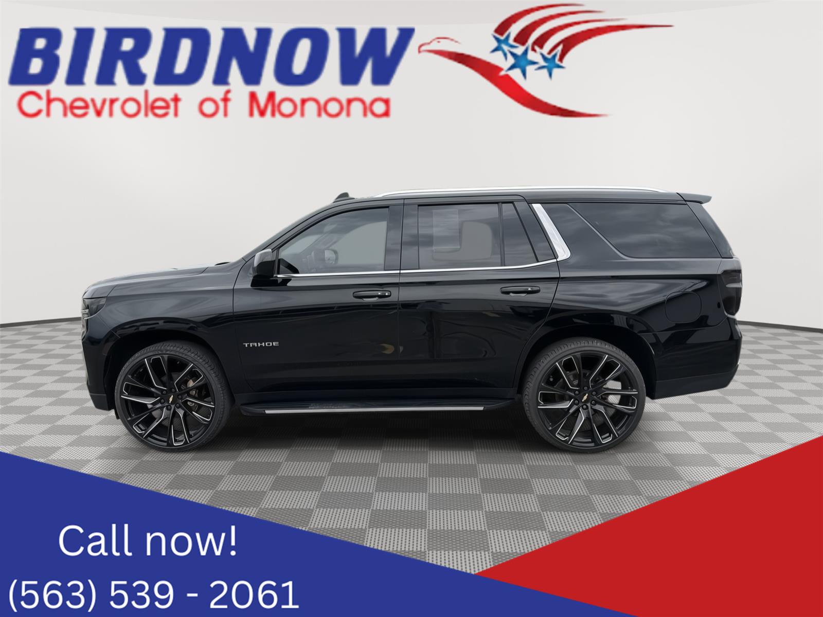 Black 2023 Chevrolet Tahoe SUV / Crossover Four-Wheel Drive Automatic