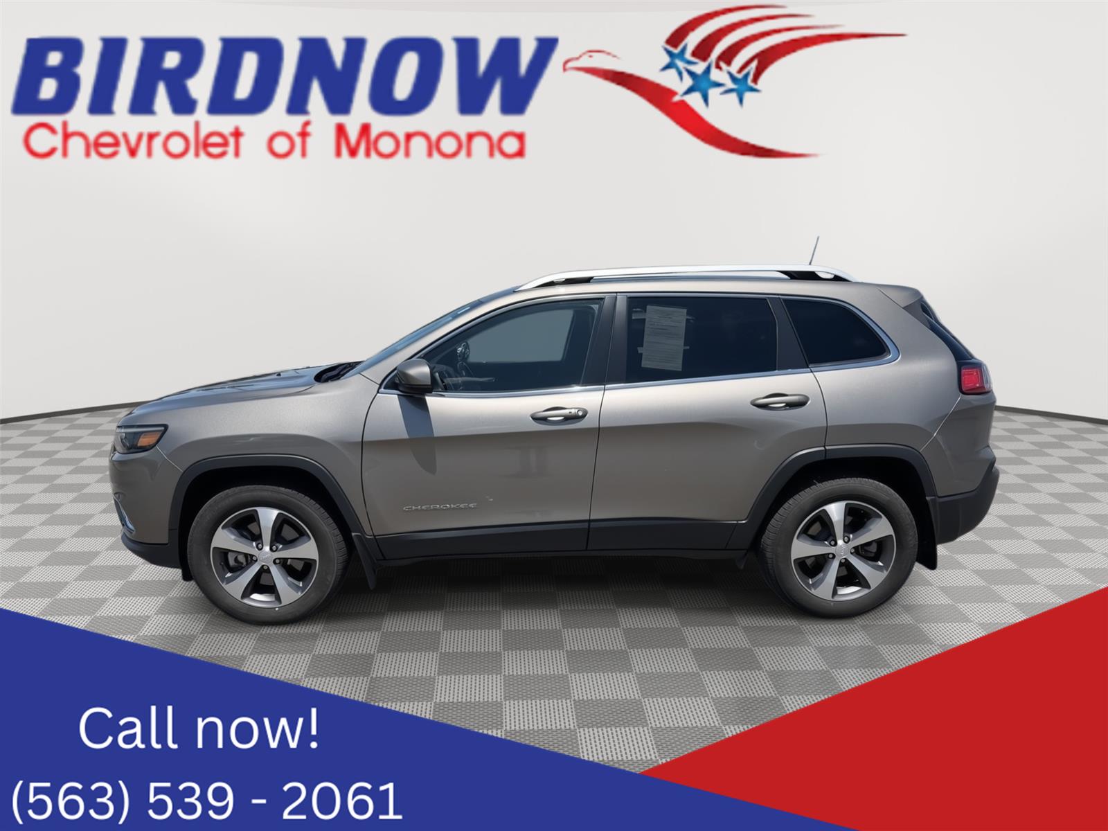 Light Brownstone Pearlcoat 2020 Jeep Cherokee SUV / Crossover Four-Wheel Drive 9-Speed Automatic