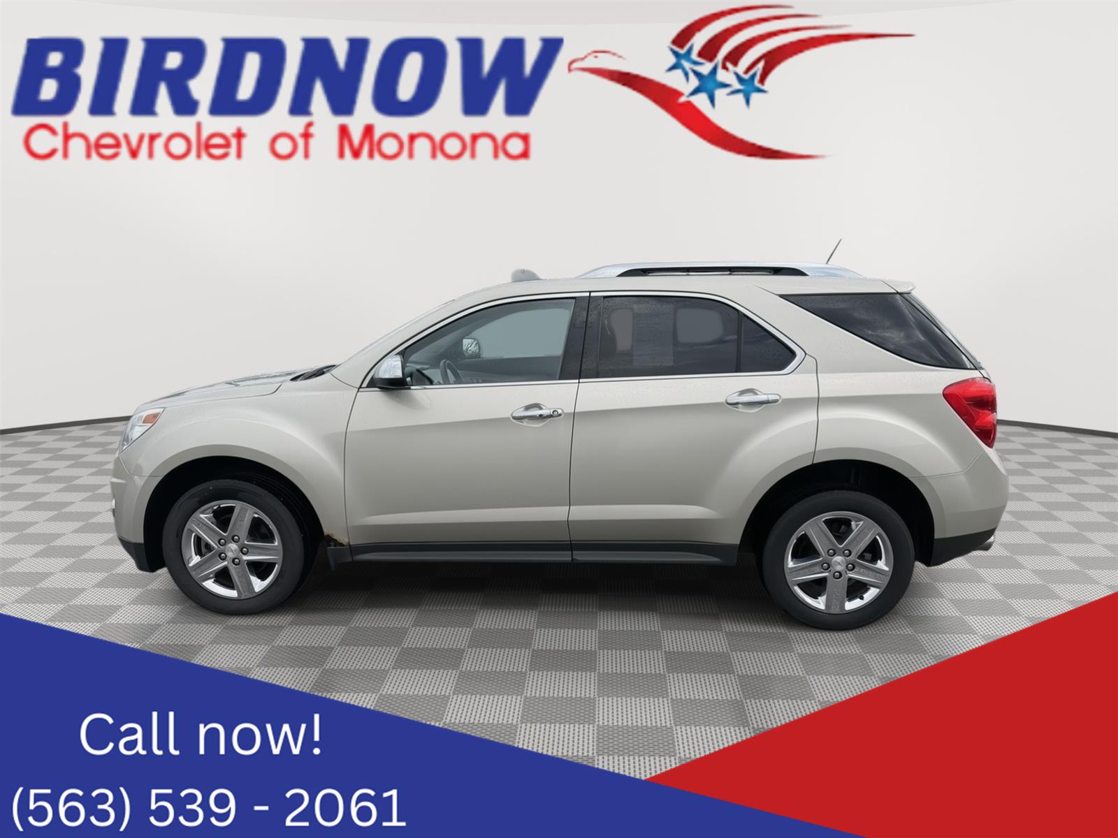 Champagne Silver Metallic 2015 Chevrolet Equinox SUV / Crossover All-Wheel Drive 6-Speed Automatic Overdrive