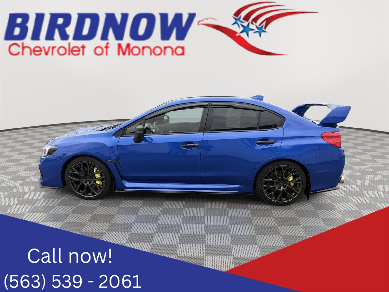WR Blue Pearl 2018 Subaru WRX STI Sedan All-Wheel Drive Manual
