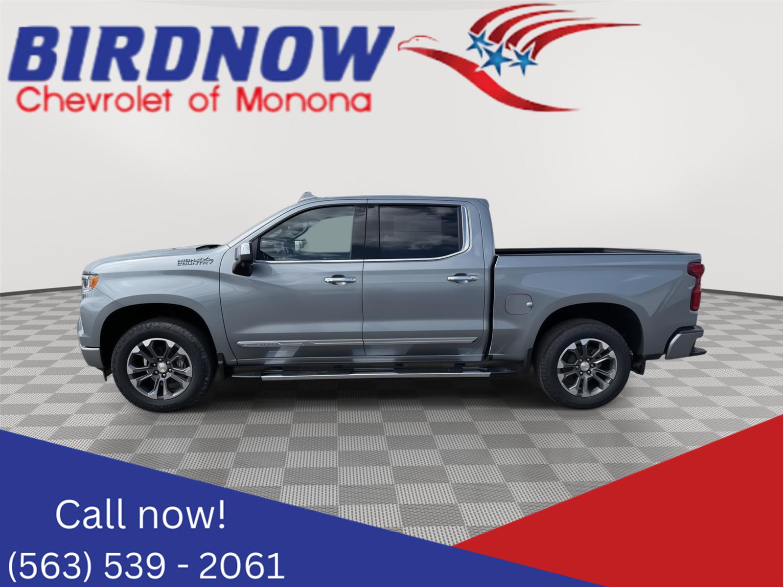 Sterling Gray Metallic 2026 Chevrolet Silverado 1500 Pickup Truck Four-Wheel Drive Automatic