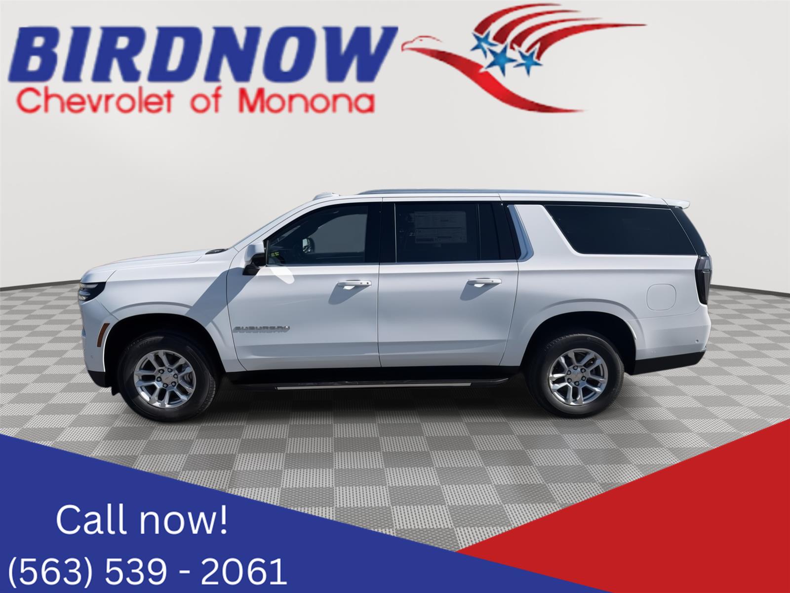 Summit White 2026 Chevrolet Suburban SUV / Crossover Four-Wheel Drive Automatic
