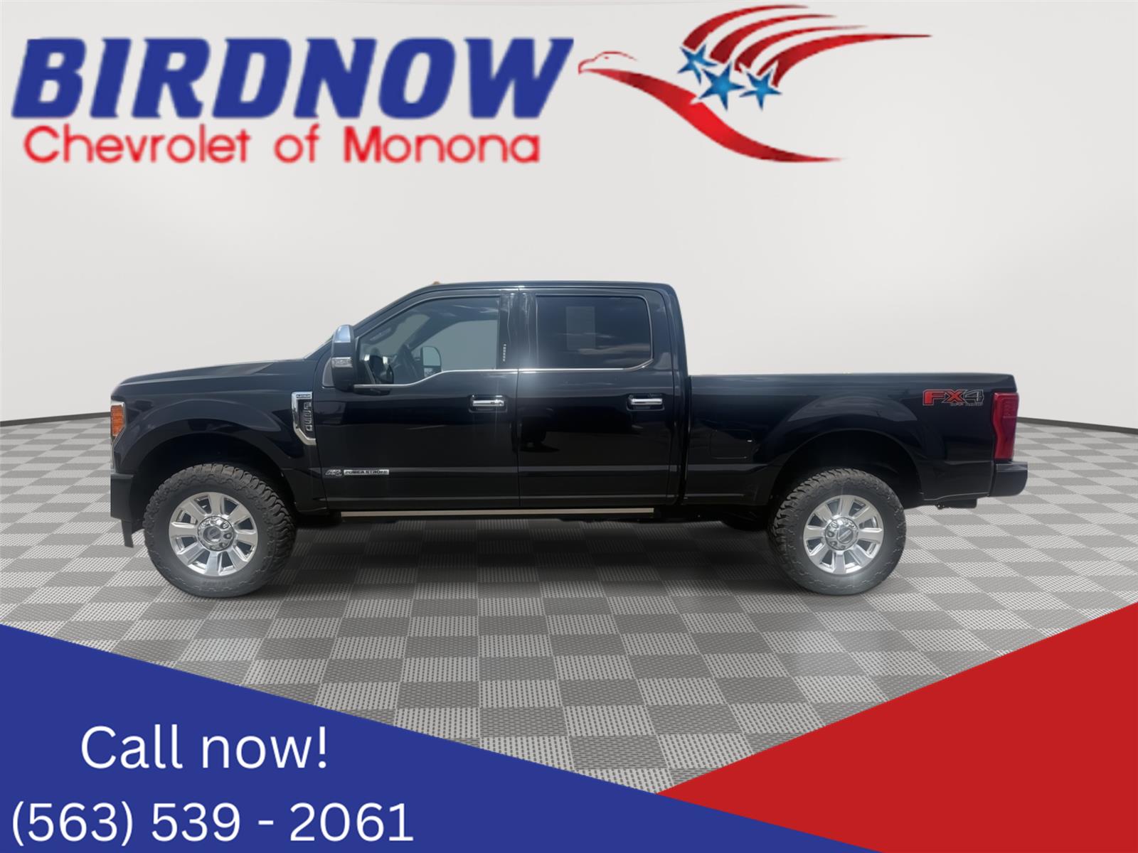 Agate Black Metallic 2019 Ford F-250 Super Duty Pickup Truck Four-Wheel Drive 6-Speed Automatic