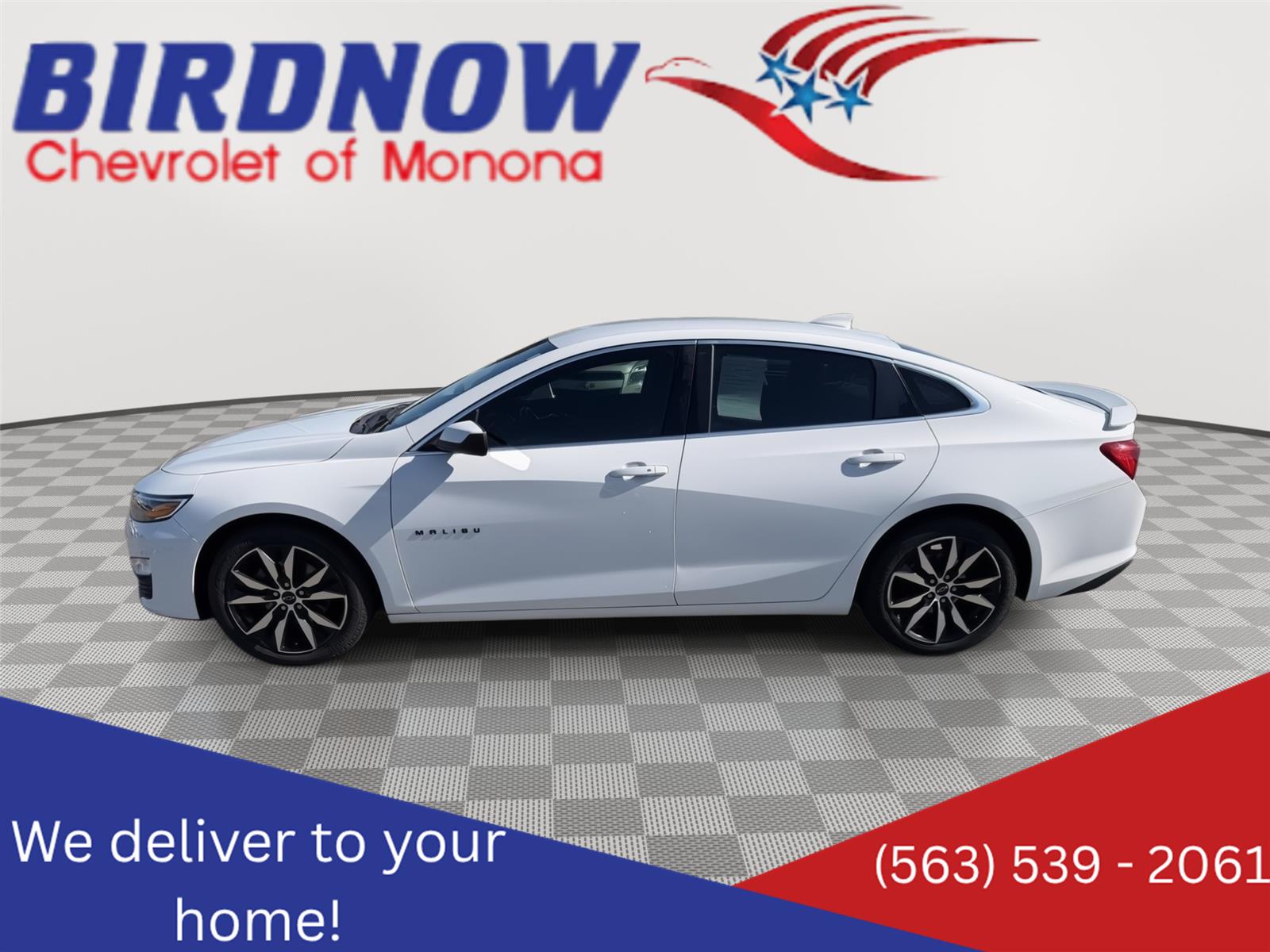 Summit White 2020 Chevrolet Malibu Sedan Front-Wheel Drive Continuously Variable Transmission