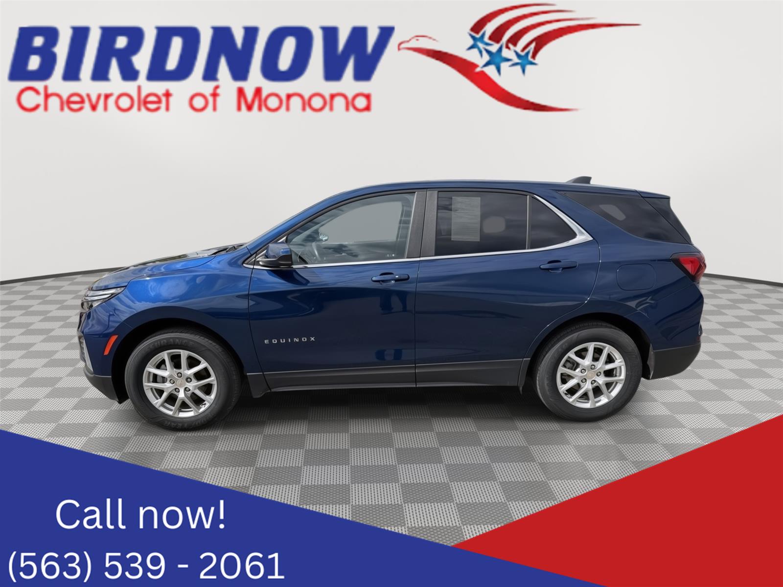 Blue Glow Metallic 2023 Chevrolet Equinox SUV / Crossover Four-Wheel Drive 6-Speed Automatic Overdrive