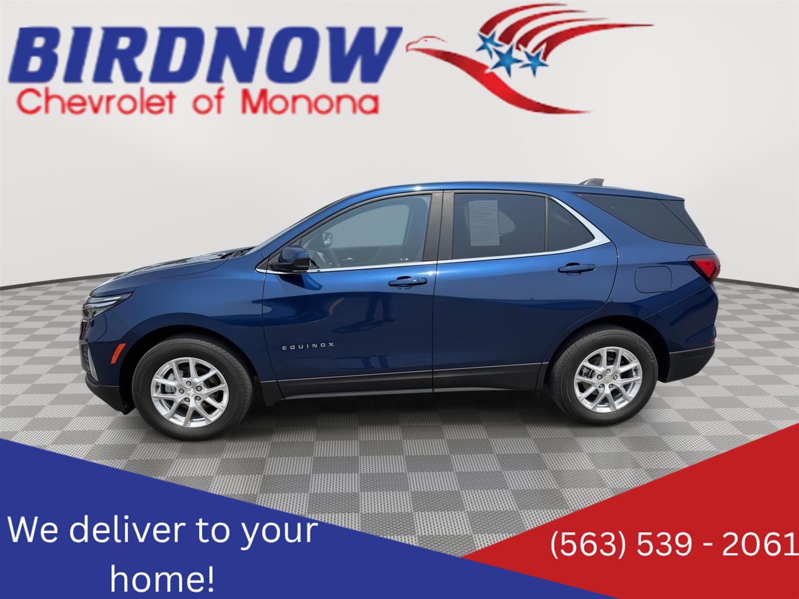 Blue Glow Metallic 2022 Chevrolet Equinox SUV / Crossover Four-Wheel Drive 6-Speed Automatic Overdrive