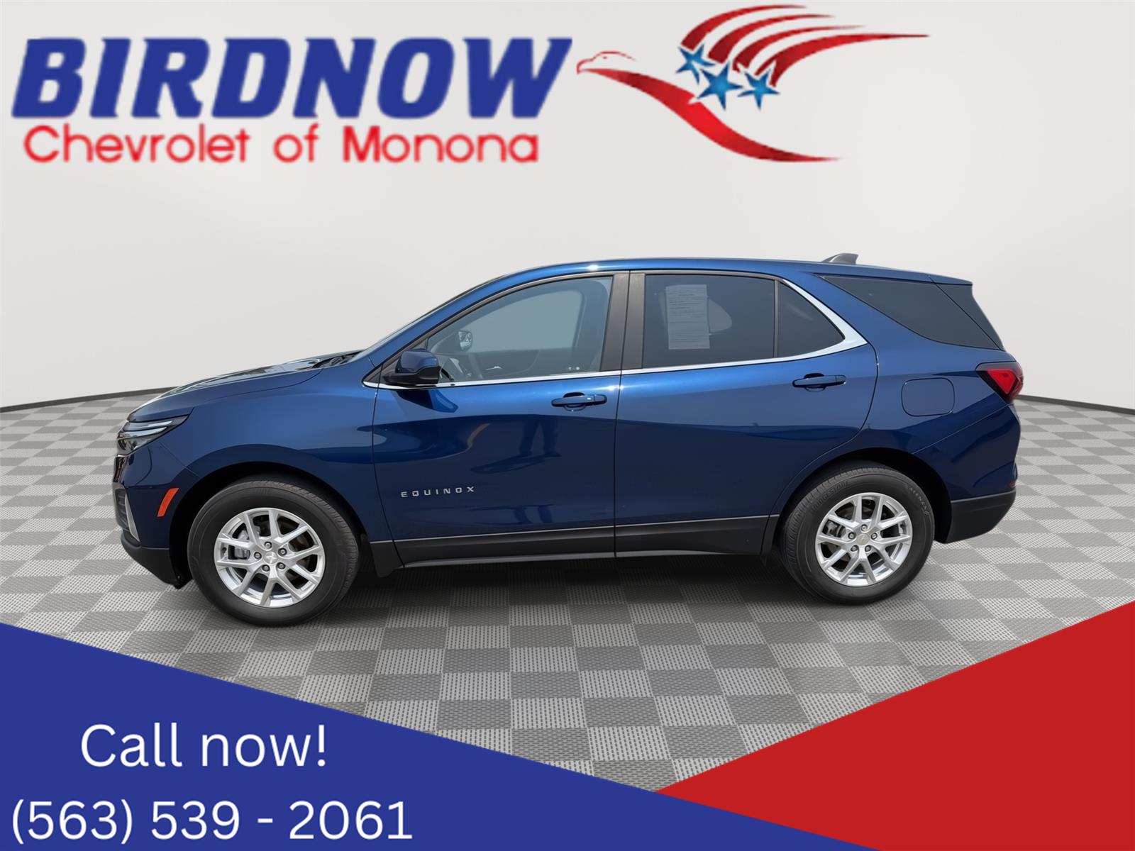 Blue Glow Metallic 2022 Chevrolet Equinox SUV / Crossover Four-Wheel Drive 6-Speed Automatic Overdrive