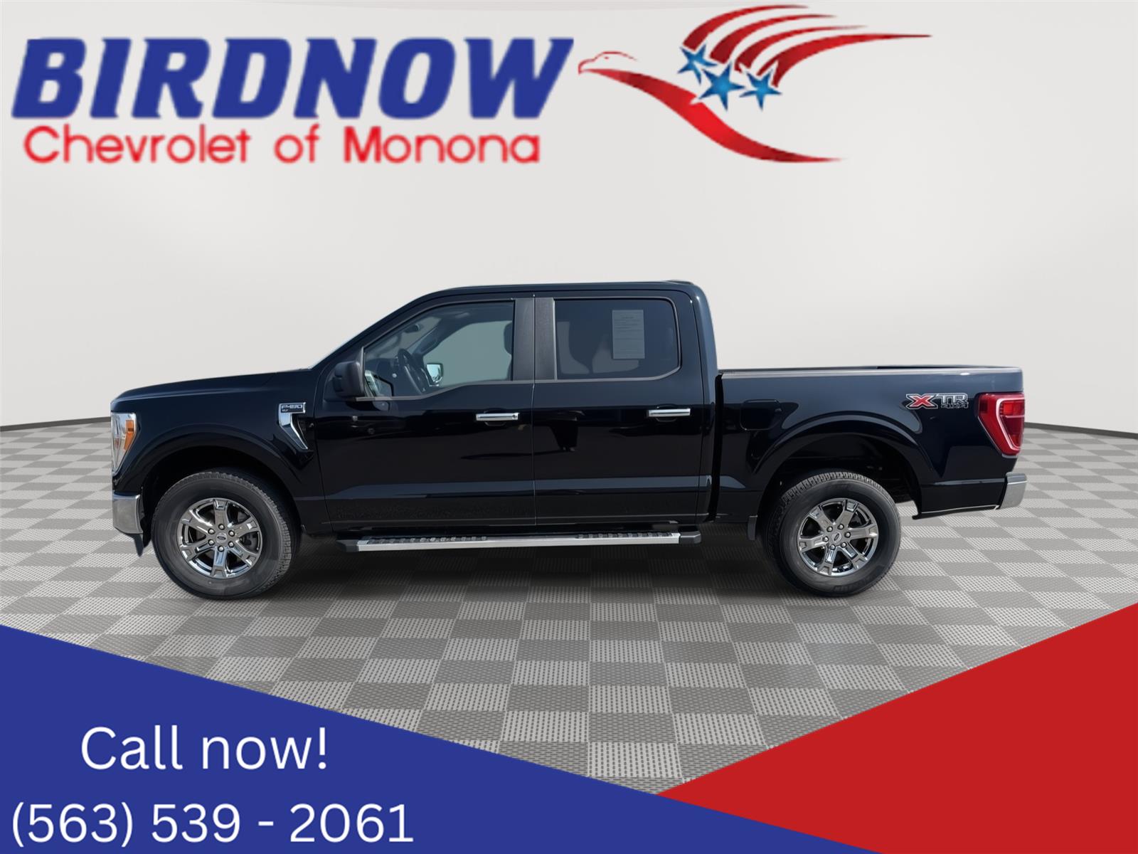 Agate Black Metallic 2023 Ford F-150 Pickup Truck Four-Wheel Drive Automatic