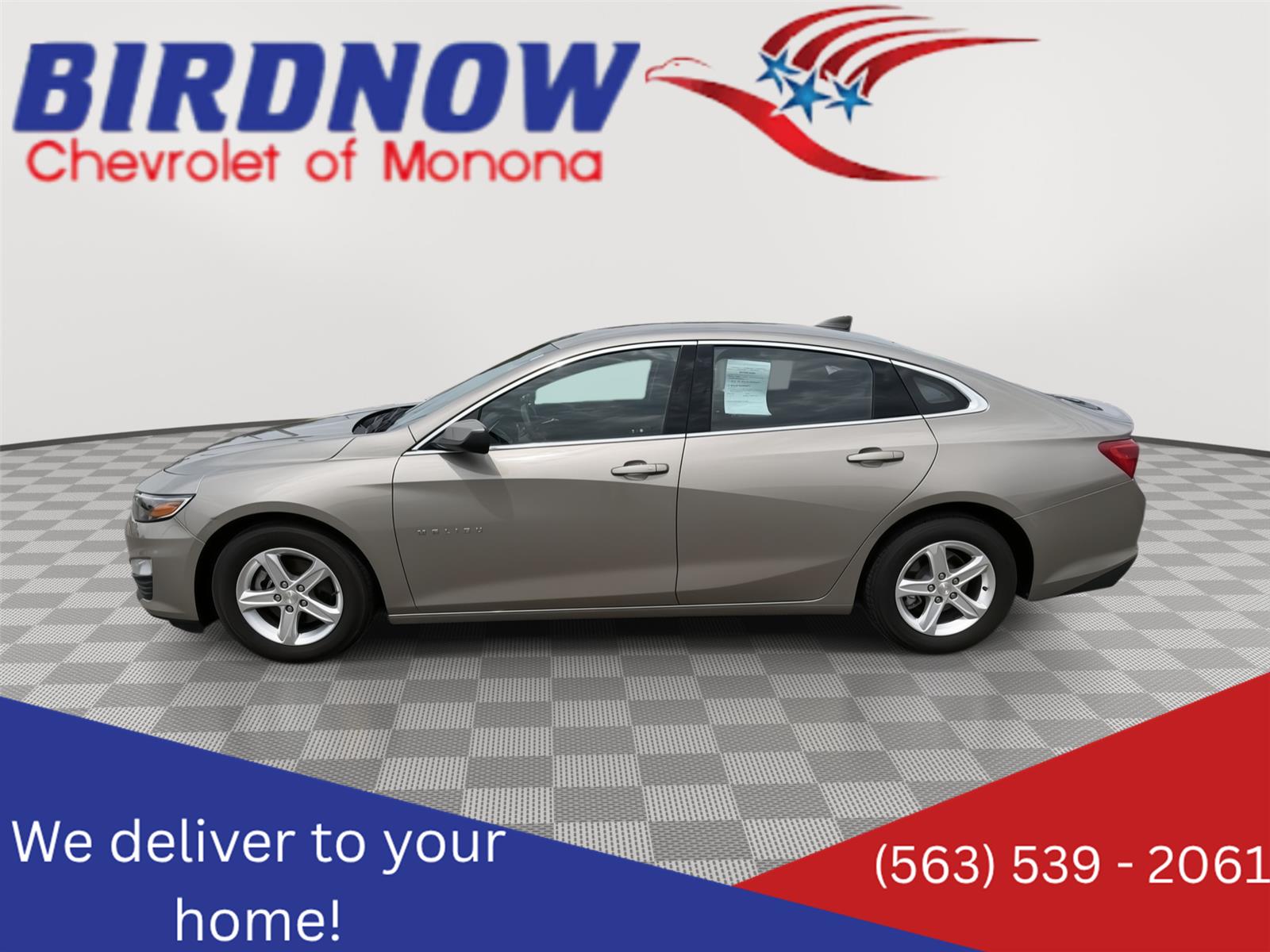 Mineral Gray Metallic 2023 Chevrolet Malibu Sedan Front-Wheel Drive Continuously Variable Transmission
