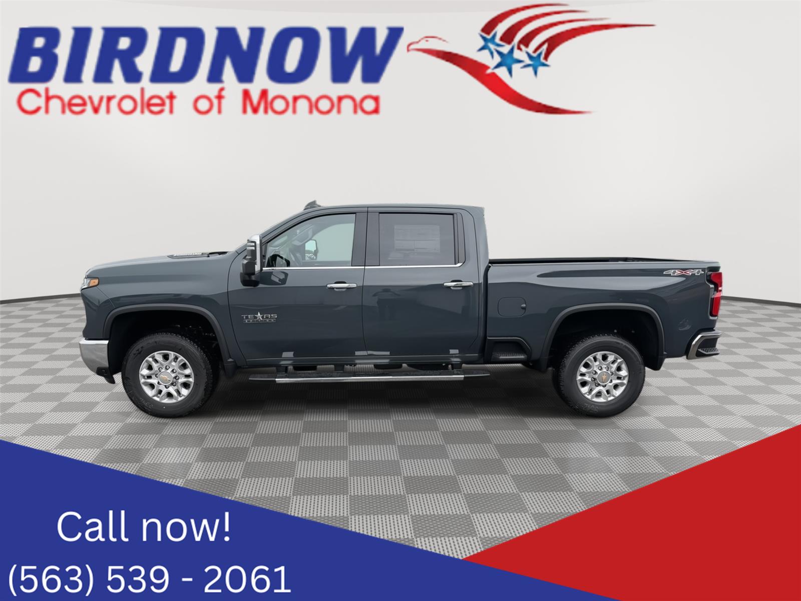 Cypress Gray 2026 Chevrolet Silverado 3500HD Pickup Truck Four-Wheel Drive Automatic