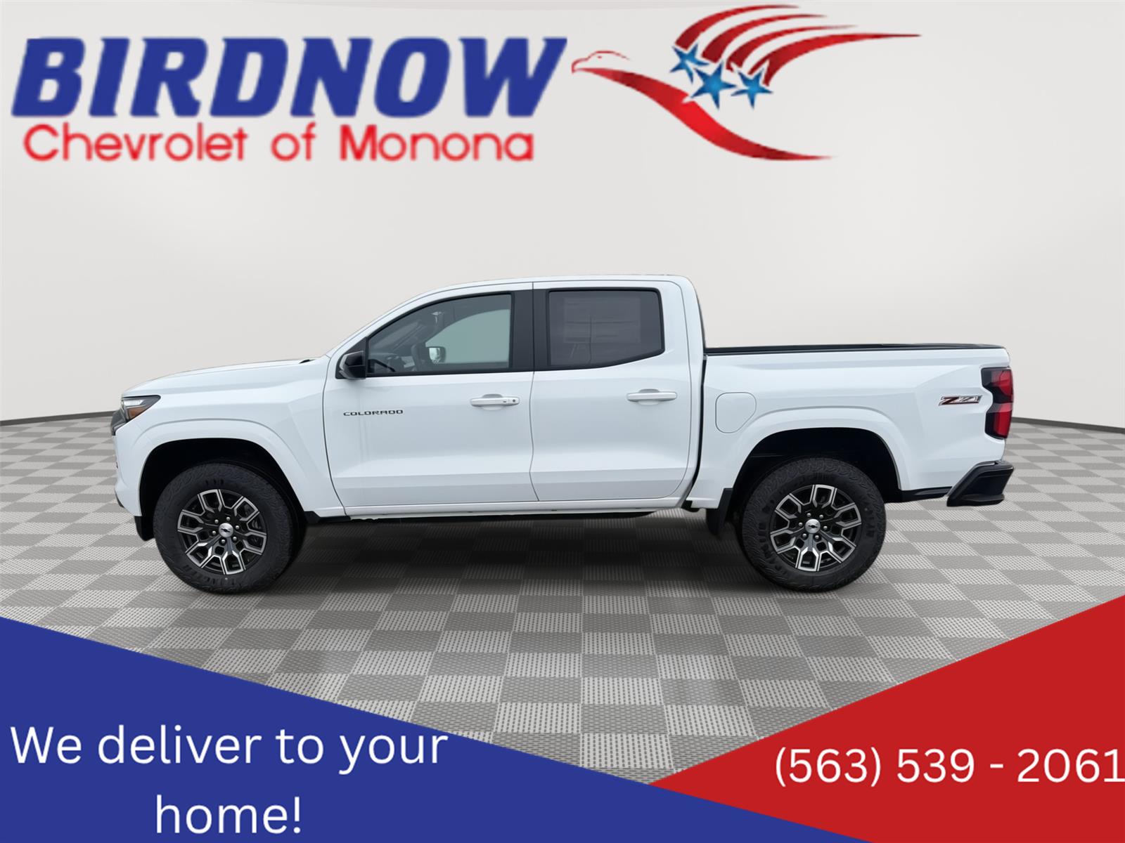 Summit White 2026 Chevrolet Colorado Pickup Truck Four-Wheel Drive 8-Speed Automatic