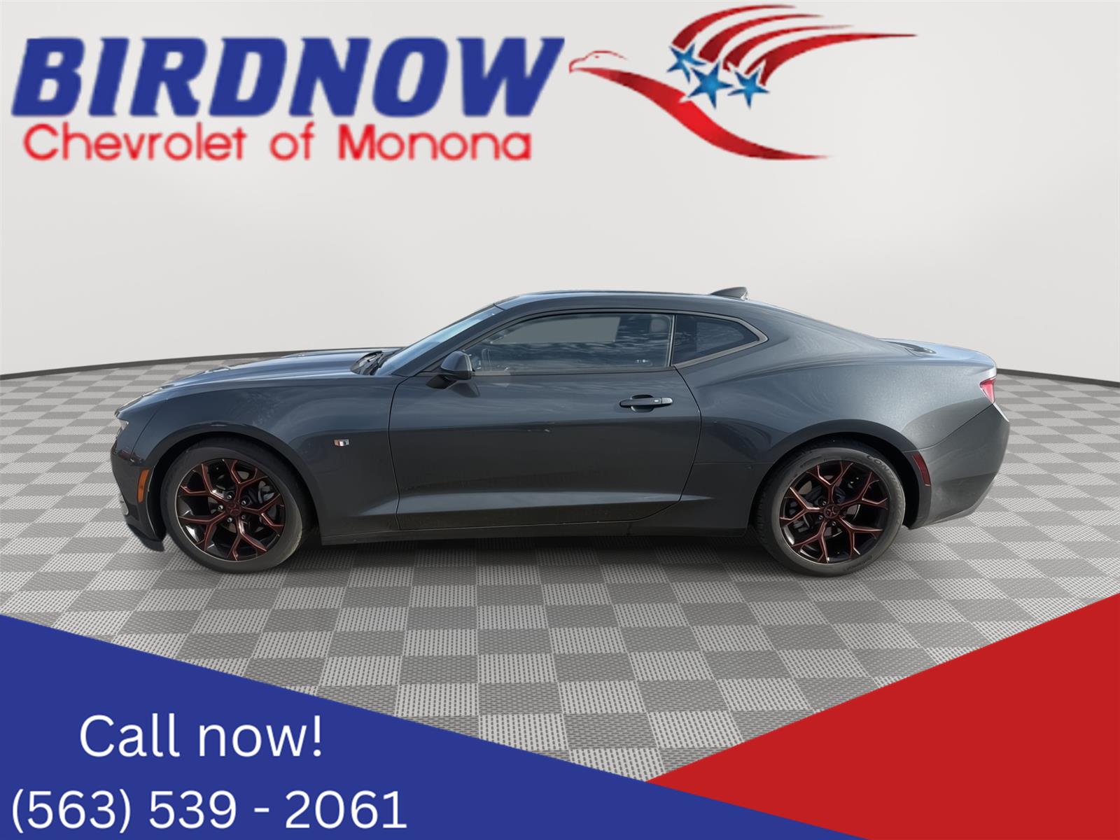Nightfall Gray Metallic 2017 Chevrolet Camaro Coupe Rear-Wheel Drive 8-Speed Automatic