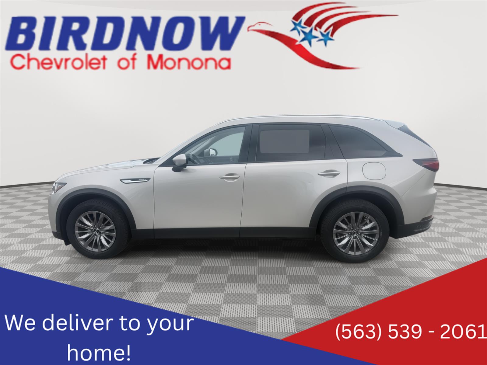 Gray (Platinum Quartz) 2024 Mazda CX-90 SUV / Crossover All-Wheel Drive Automatic