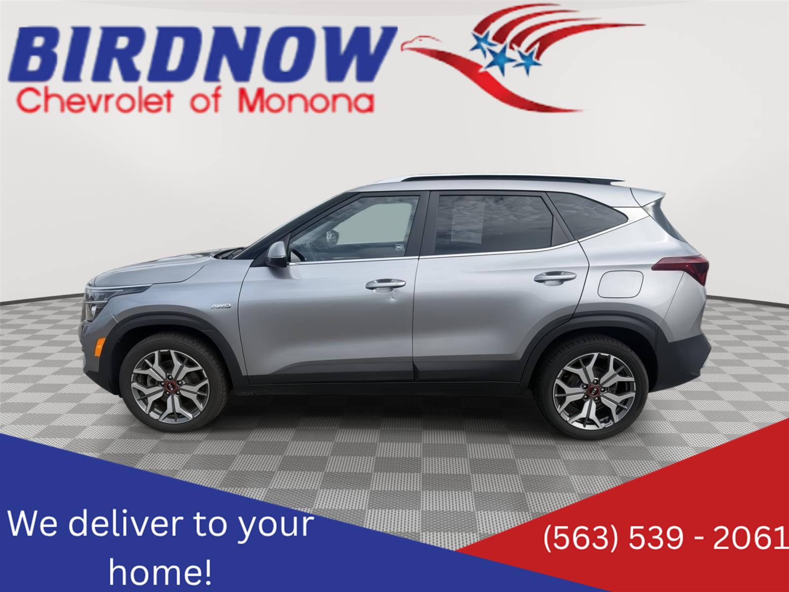 Steel Gray 2021 Kia Seltos SUV / Crossover All-Wheel Drive Automatic