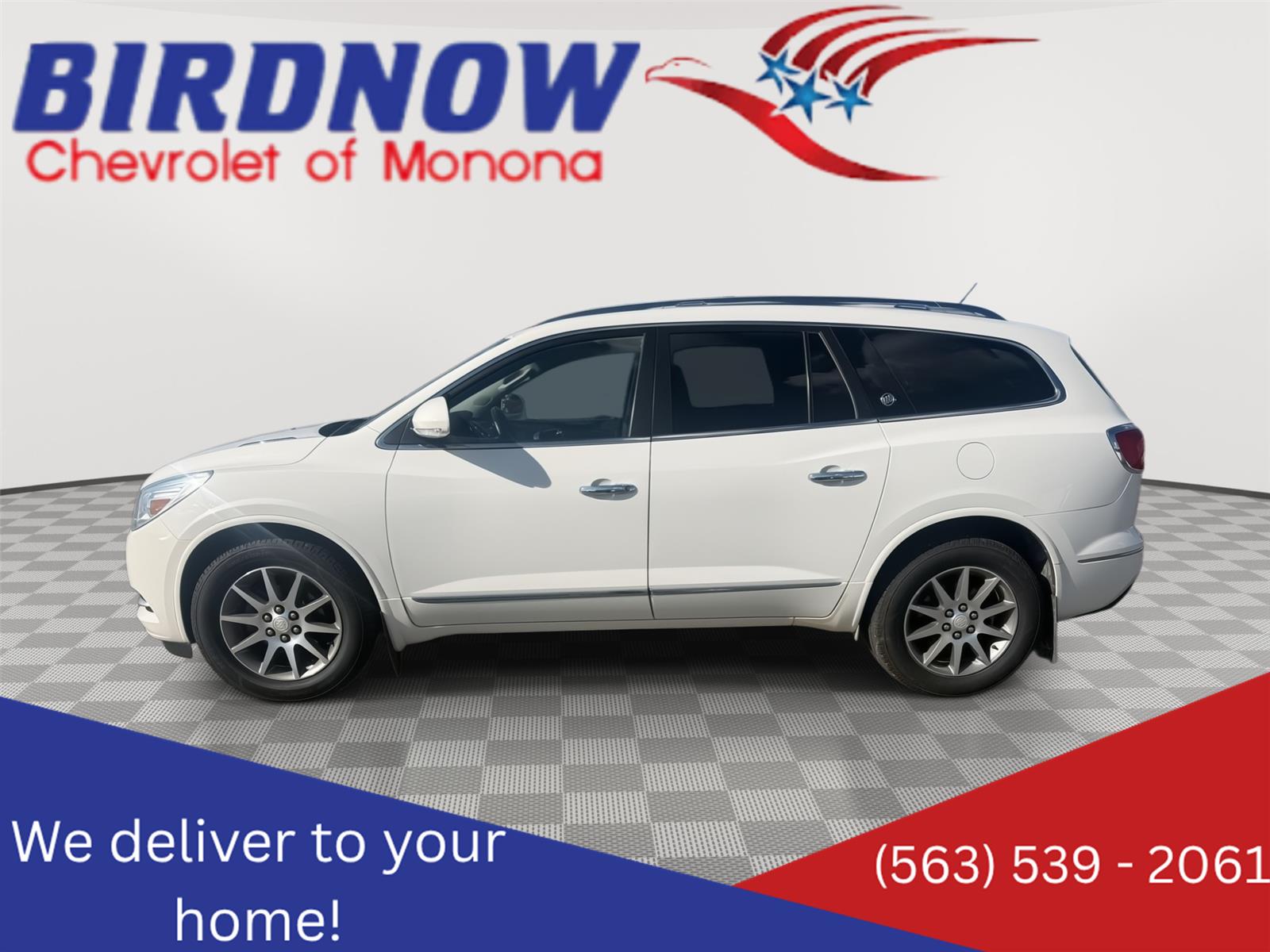 White Opal 2013 Buick Enclave SUV / Crossover Front-Wheel Drive 6-Speed Automatic Overdrive