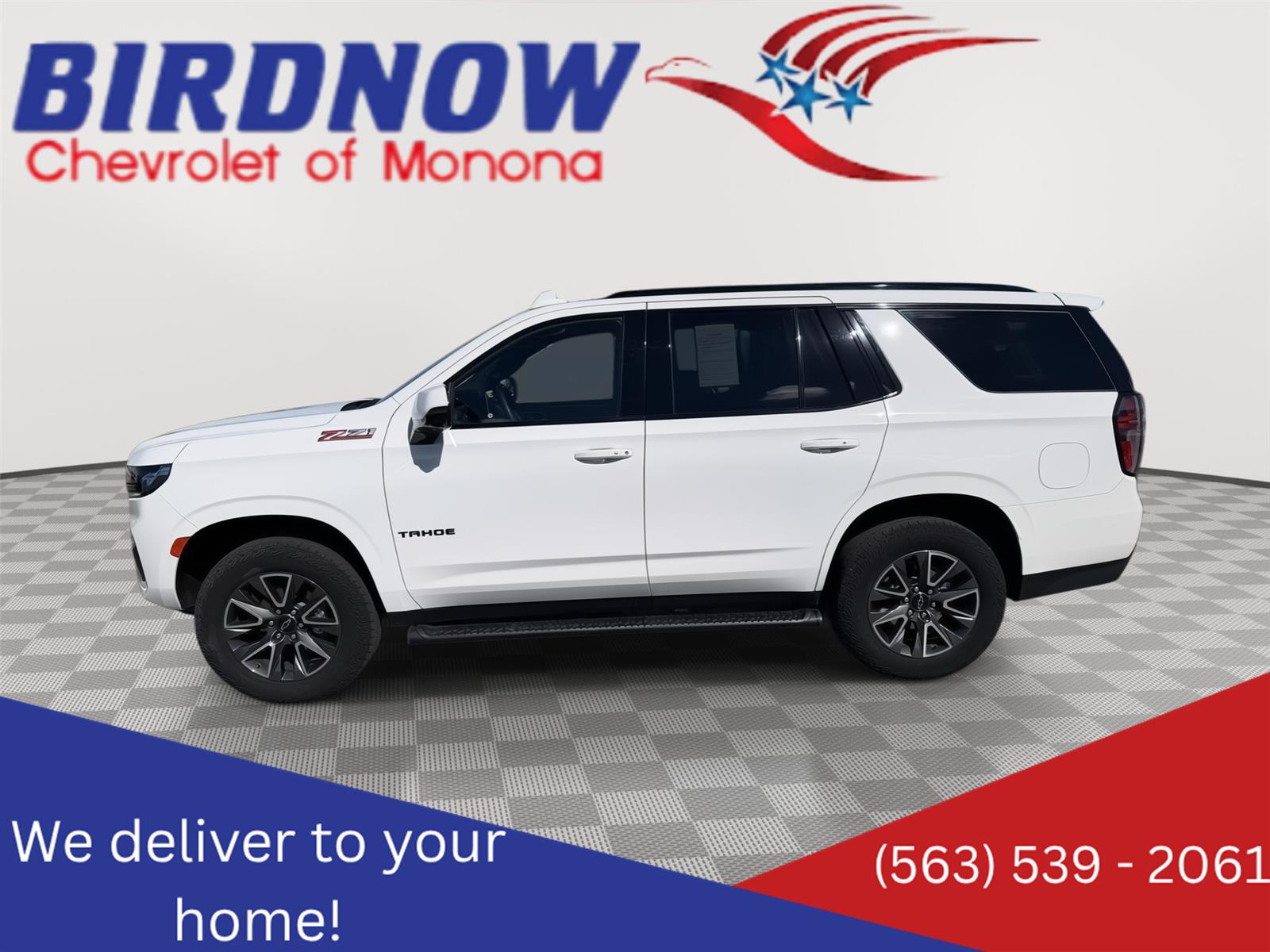 Summit White 2024 Chevrolet Tahoe SUV / Crossover Four-Wheel Drive Automatic