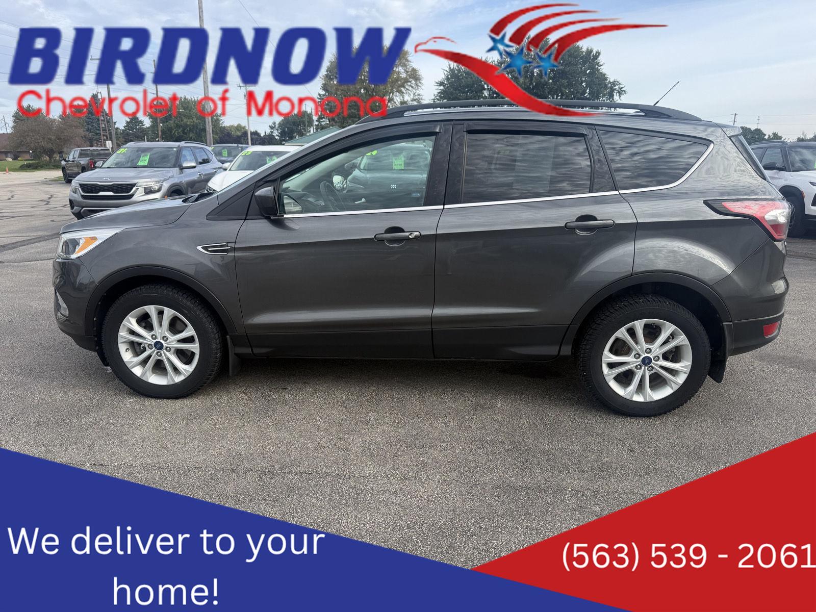 Blue Metallic 2018 Ford Escape SUV / Crossover All-Wheel Drive 6-Speed Automatic