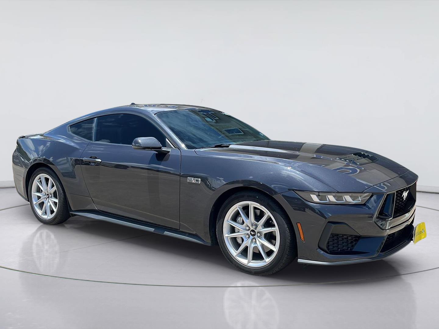 Dark Matter Gray 2024 Ford Mustang GT Premium Fastback RWD Coupe Rear-Wheel Drive Automatic