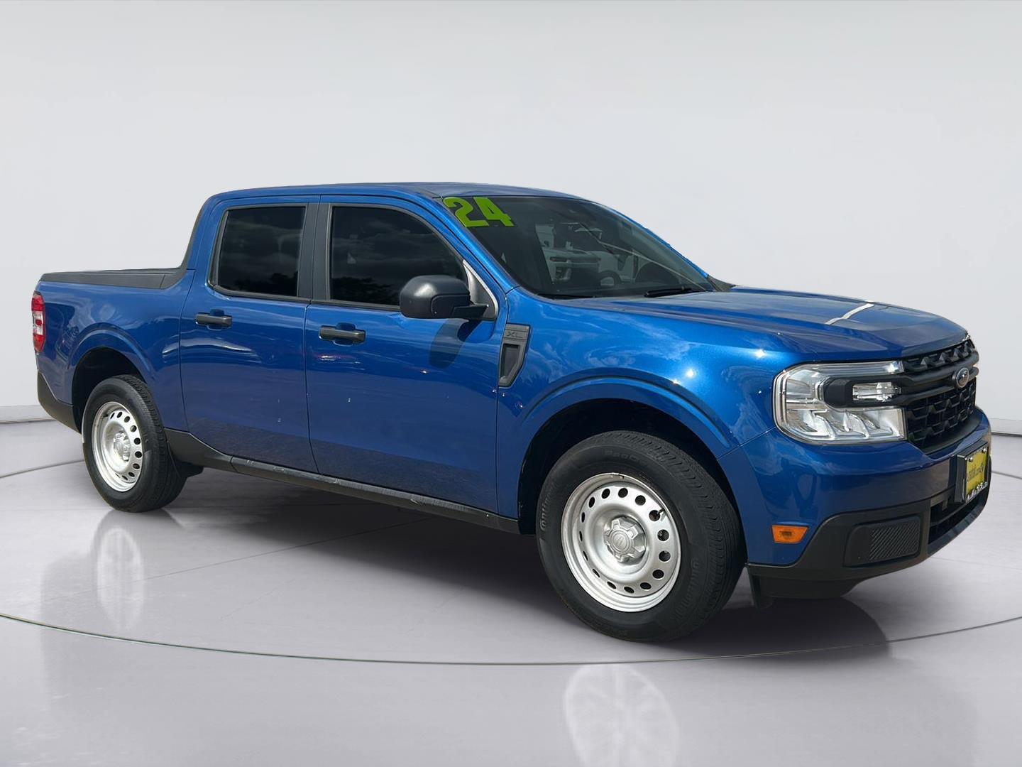Atlas Blue Metallic 2024 Ford Maverick Pickup Truck All-Wheel Drive 8-Speed Automatic