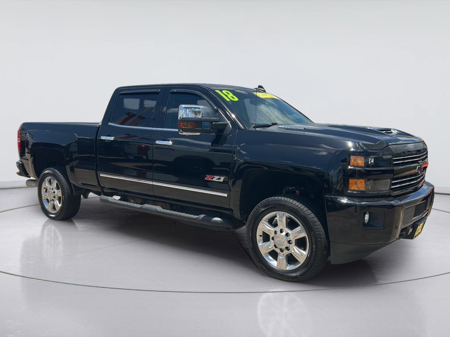 Black 2018 Chevrolet Silverado 2500HD Pickup Truck Four-Wheel Drive 6-Speed Automatic