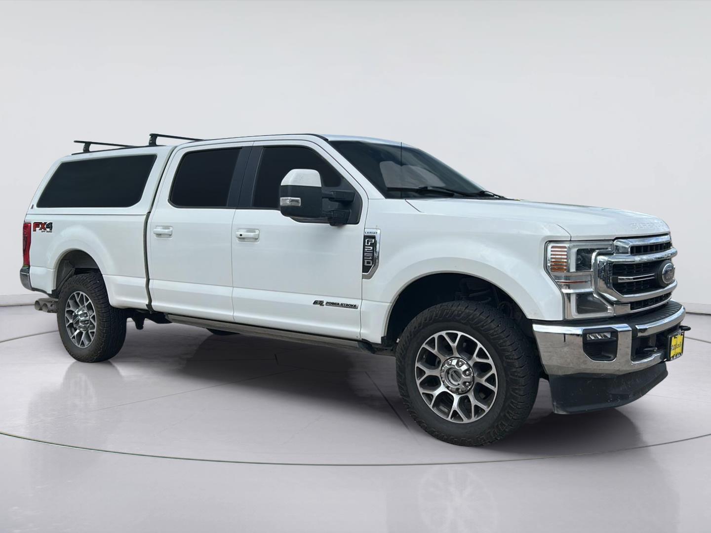 Star White Metallic Tri-Coat 2020 Ford F-250 Super Duty Pickup Truck Four-Wheel Drive Automatic