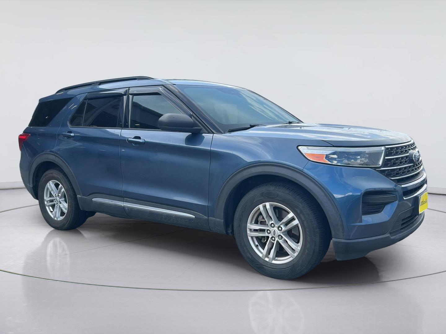 Blue 2020 Ford Explorer SUV / Crossover Rear-Wheel Drive Automatic