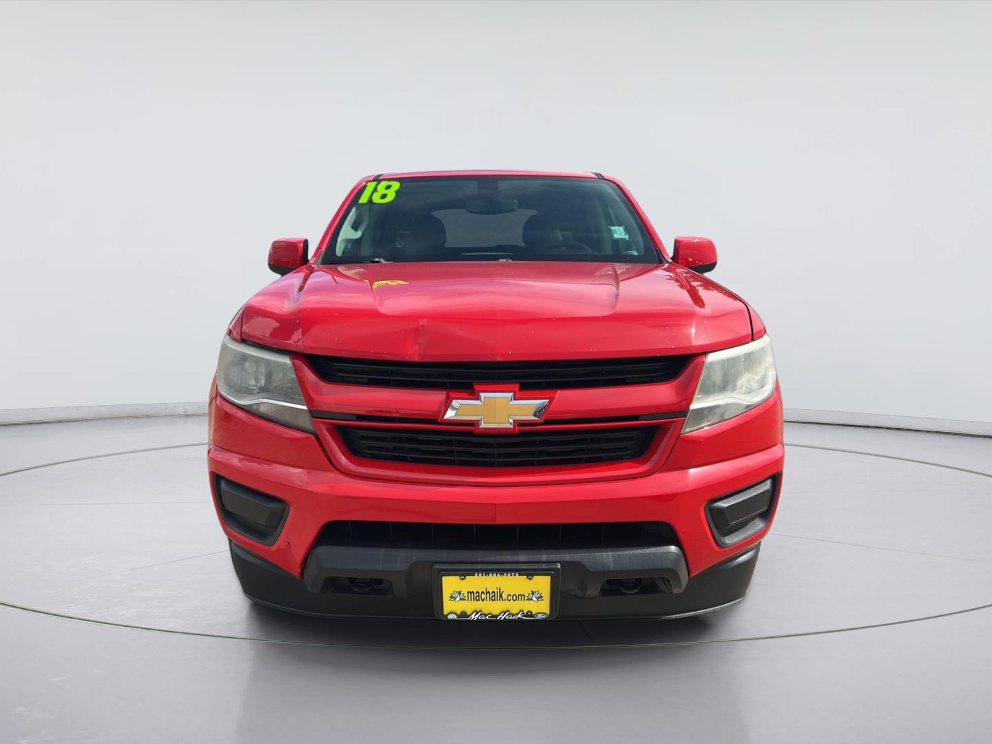 Red Hot 2018 Chevrolet Colorado Pickup Truck Four-Wheel Drive 8-Speed Automatic