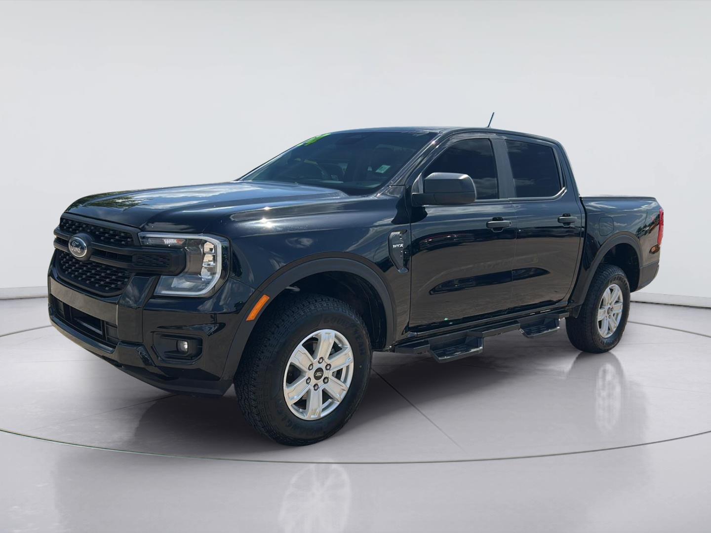 Shadow Black 2024 Ford Ranger Pickup Truck Four-Wheel Drive Automatic