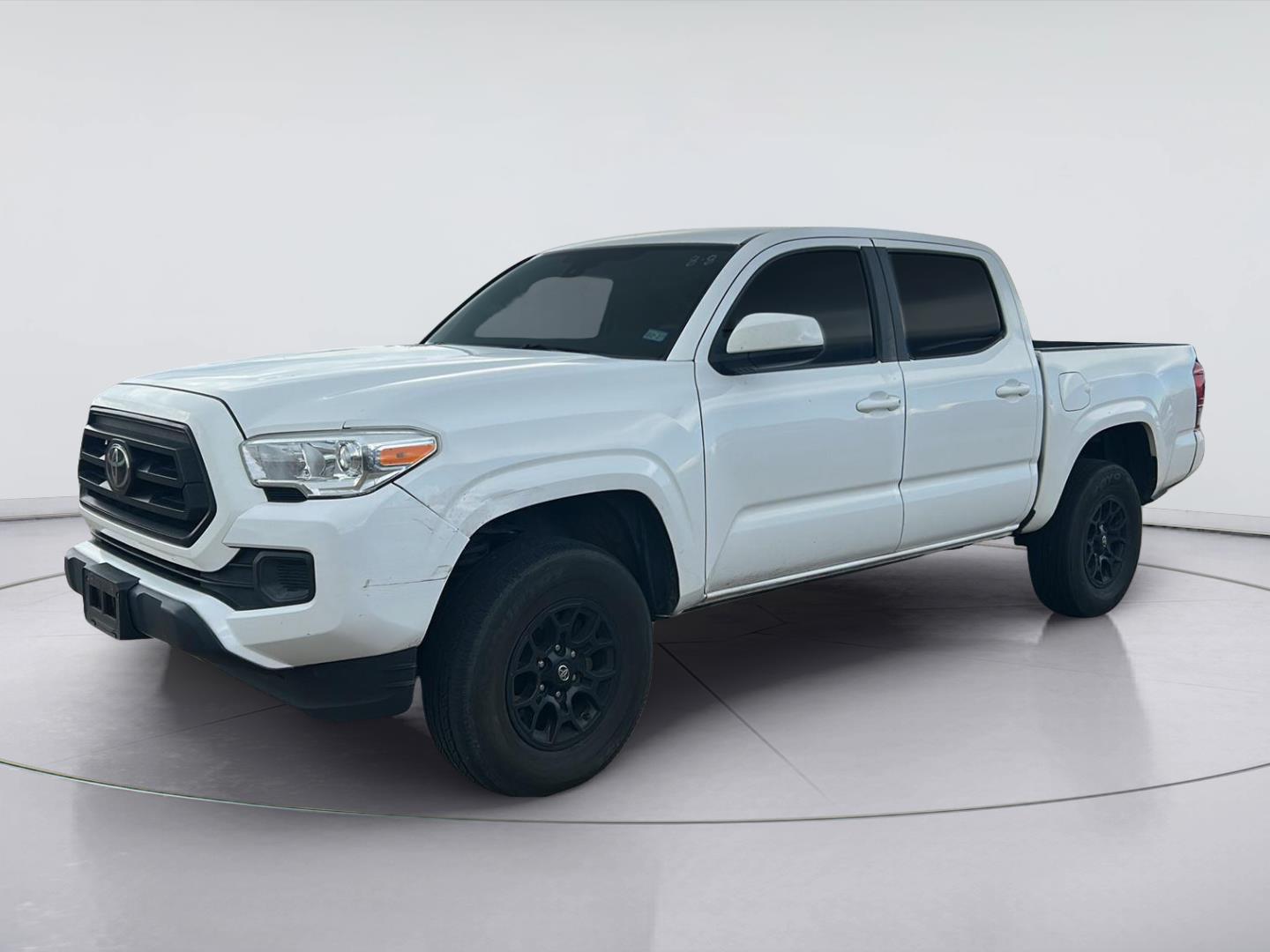 Super White 2020 Toyota Tacoma Pickup Truck 4X2 6-Speed Automatic
