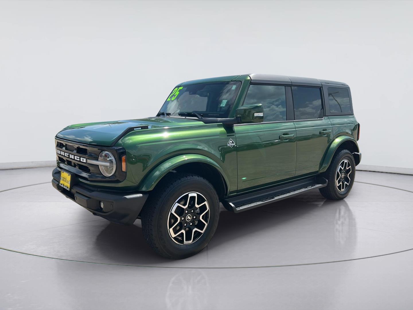 Eruption Green 2025 Ford Bronco SUV / Crossover Four-Wheel Drive Automatic